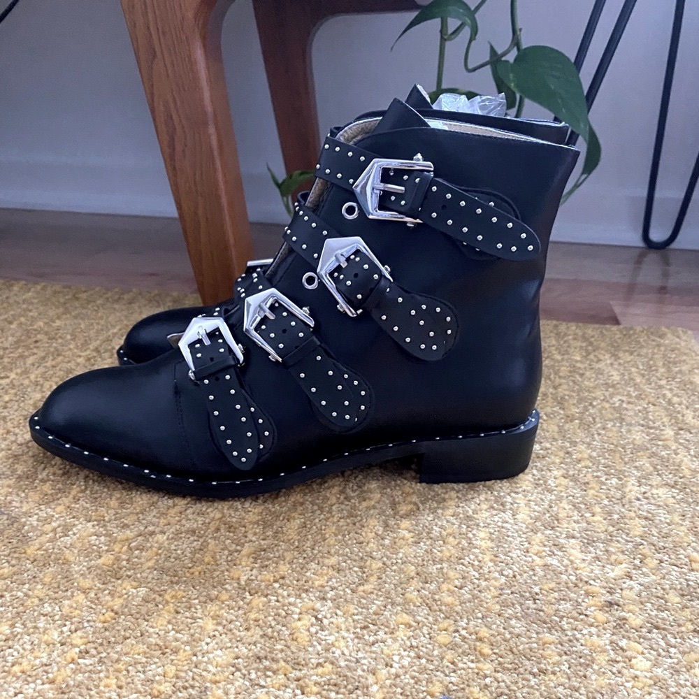 Studded Booties like Chloé Sussana. Never worn.